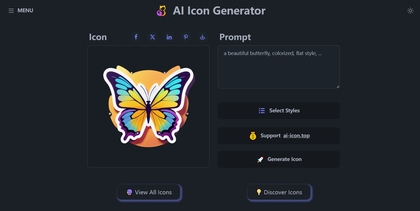 AI-Icon.top screenshot