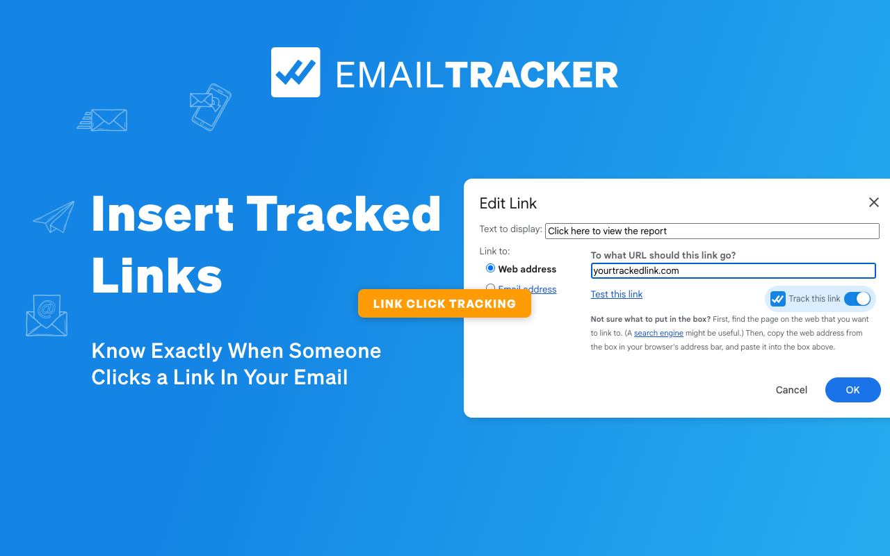 EmailTracker.cc Tracked Links