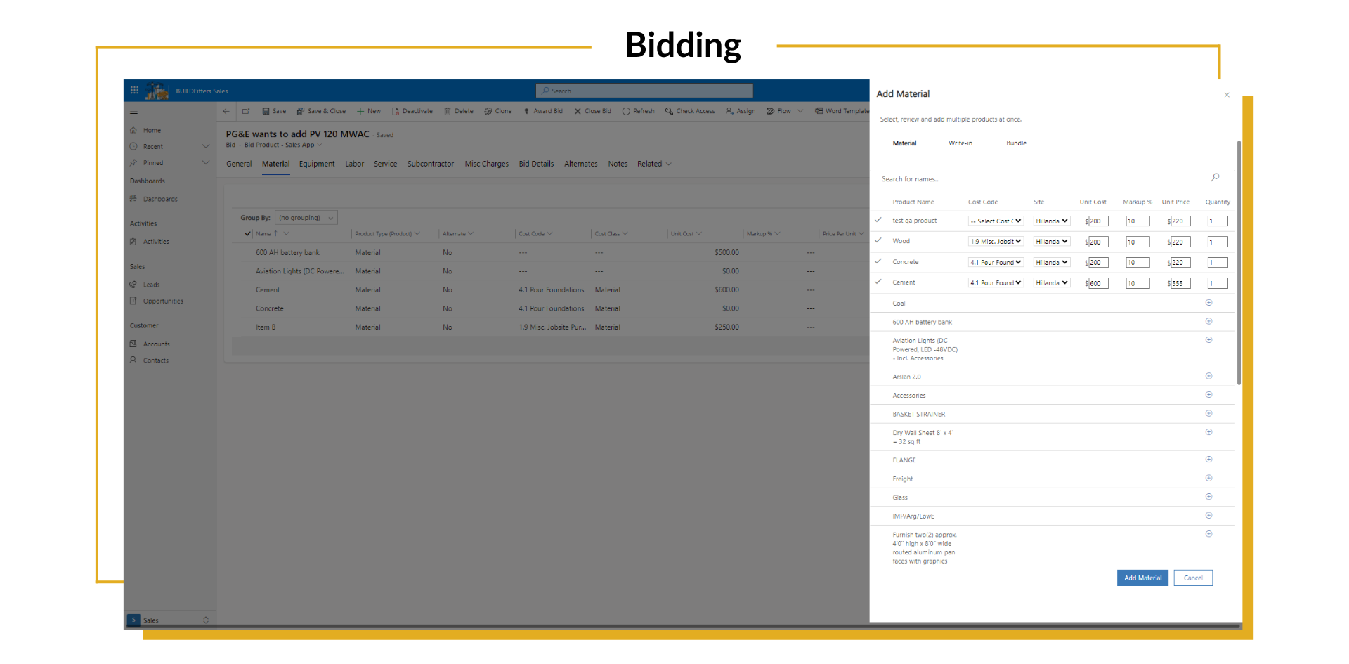 BUILDFitters BUILDFitters enhances the bidding process with a streamlined workflow designed to provide quick, easy, and accurate estimates allowing for informed decision-making and improved productivity. 