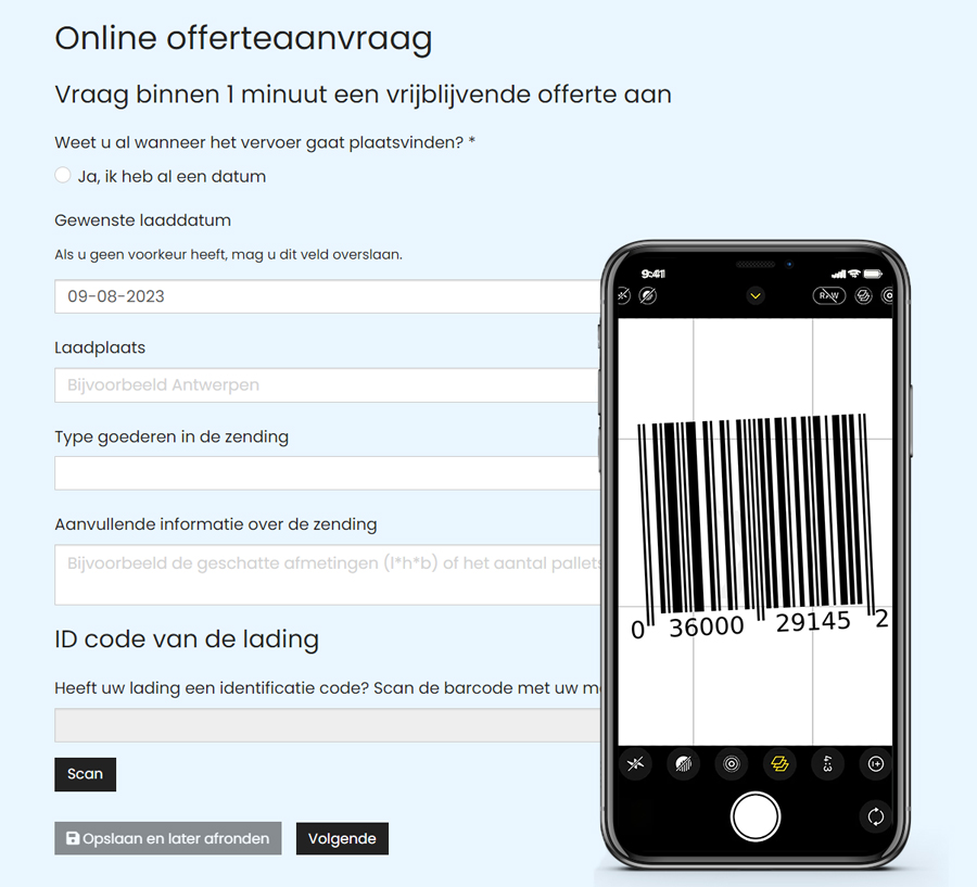 Diamond Forms Scan barcodes and add images to forms