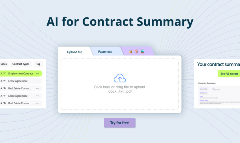 ContractCrab Landing Page