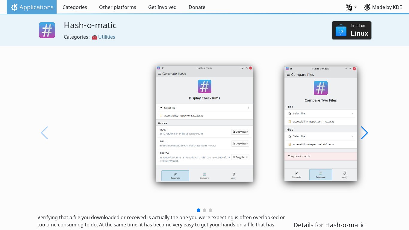Hash-o-matic Landing page