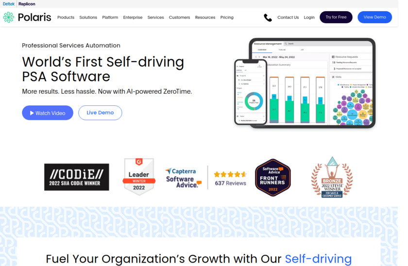 Polaris PSA Landing Page