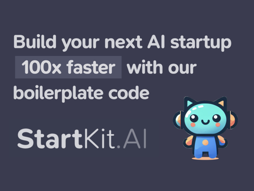 StartKit.AI Landing Page