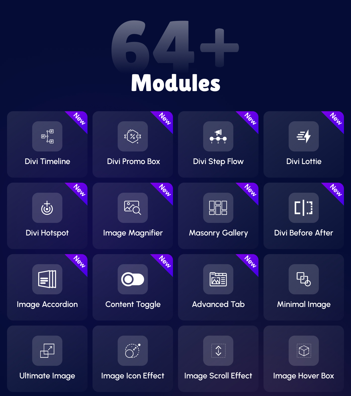 Divi Essential 64+ Premium Divi Builder Module 