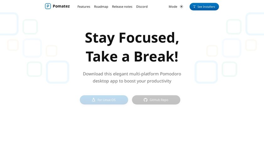 Pomatez Landing Page