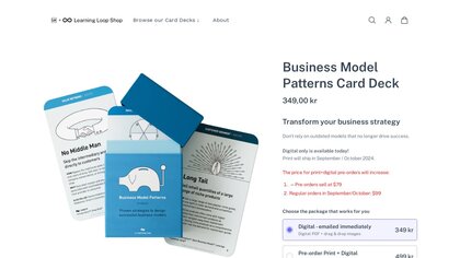Business Model Patterns Card Deck image