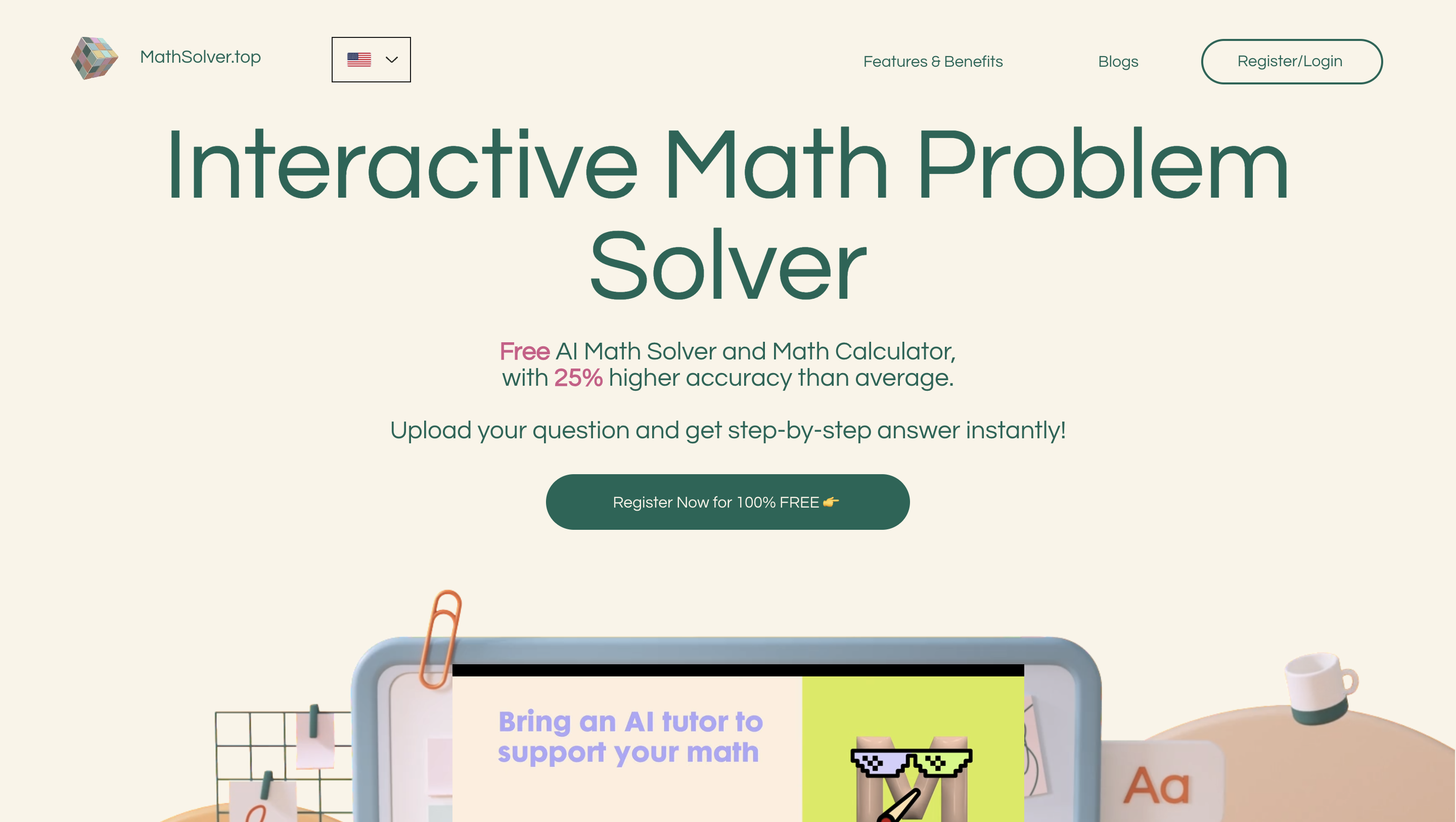 MathSolver.top Website