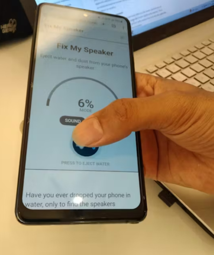 FixMyPhoneSpeaker Landing Page