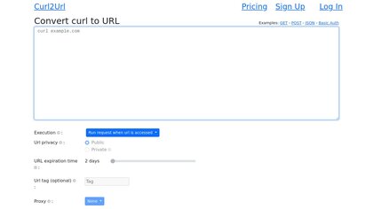 Curl2Url image