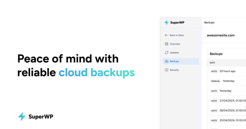 SuperWP.io Landing Page
