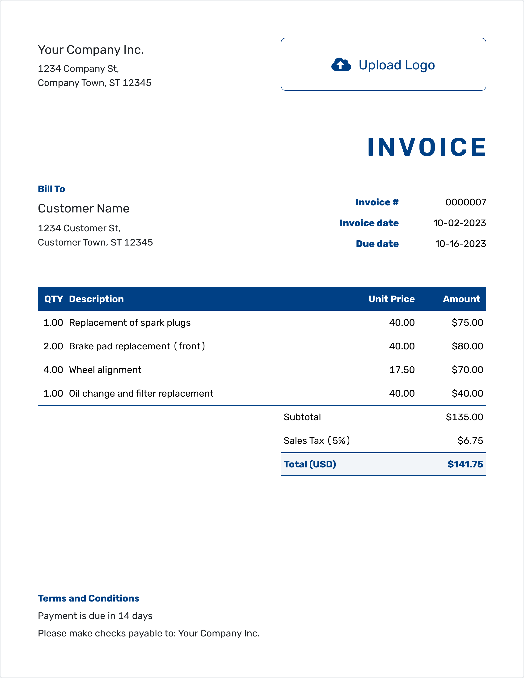 docelf.com invoice template