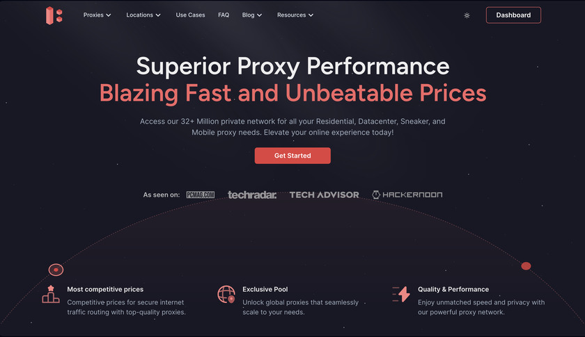 IpnProxy Landing Page