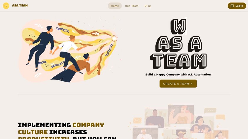 Asa.team Landing Page