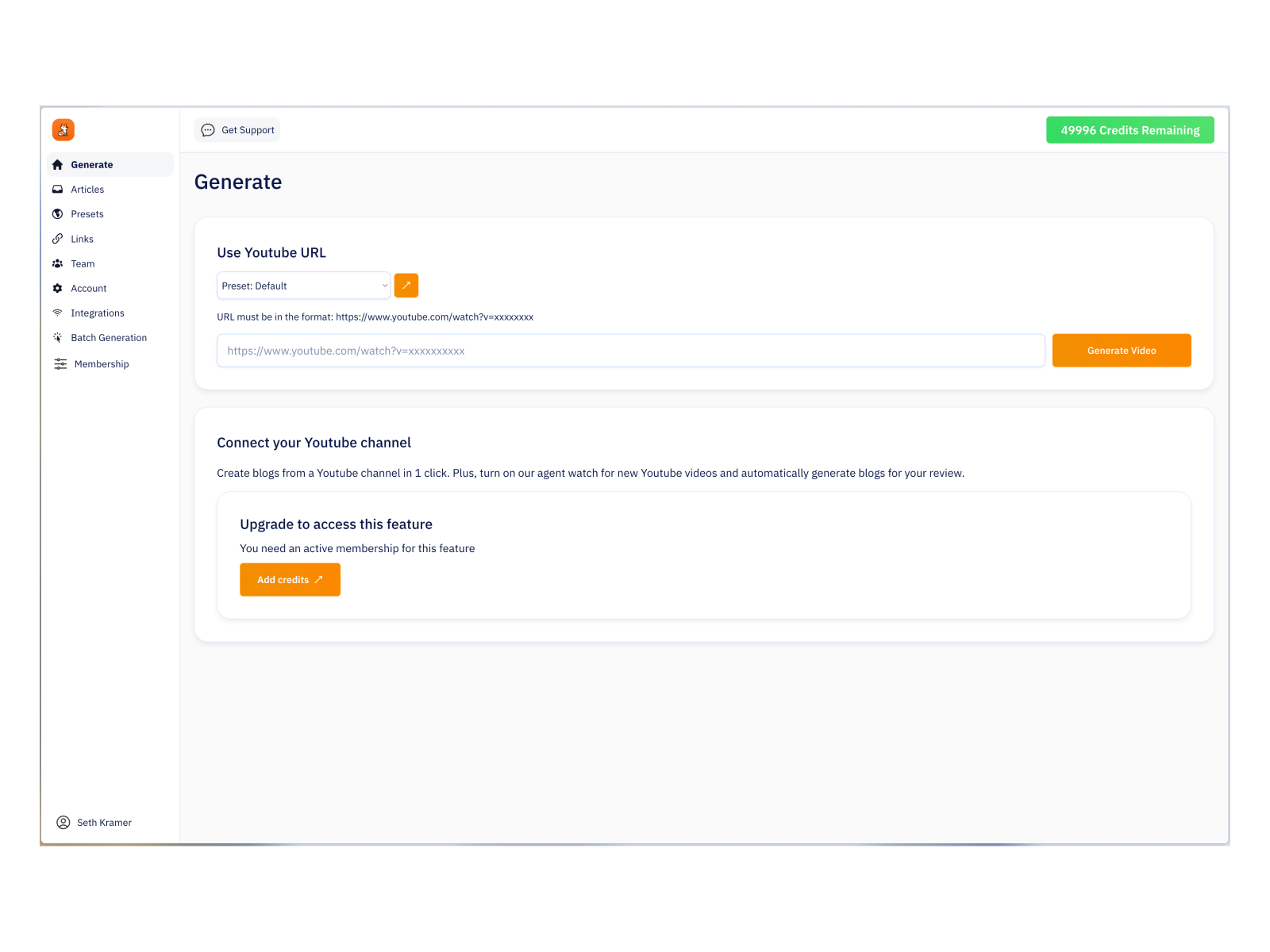 BlogFox AI BlogFox Demo