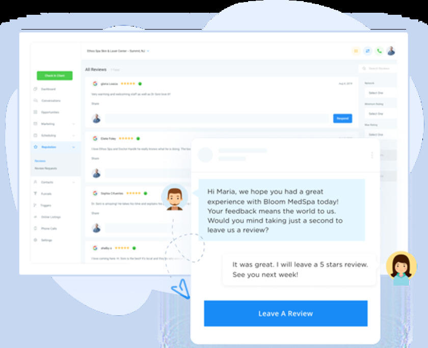 Paddle CRM  Landing Page