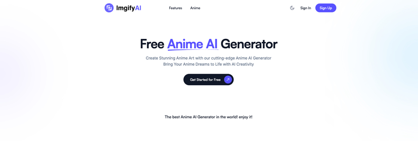 ImgifyAI Landing Page
