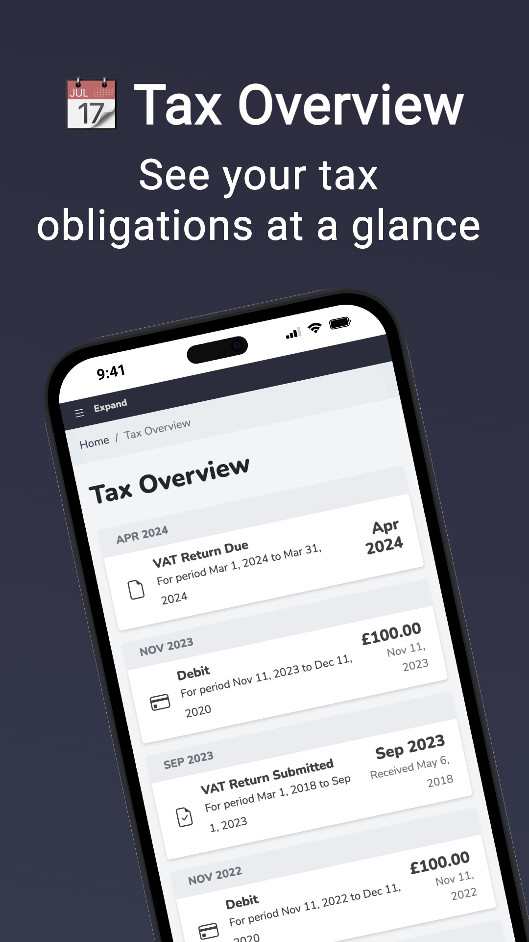 MTDsorted Tax Overview