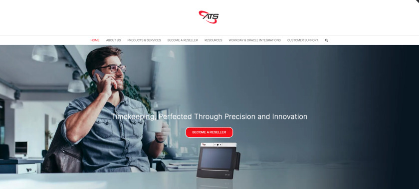 Accu-Time Landing Page