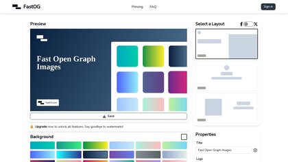 FastOG screenshot