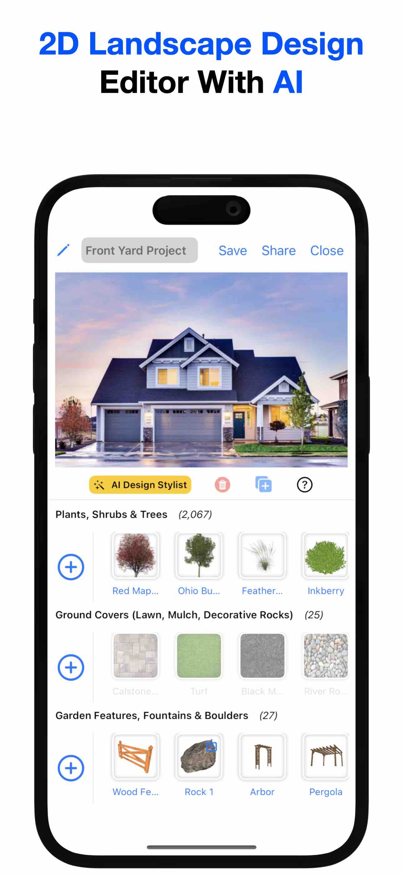 DreamzAR App DreamzAR AI Landscape Design iOS App