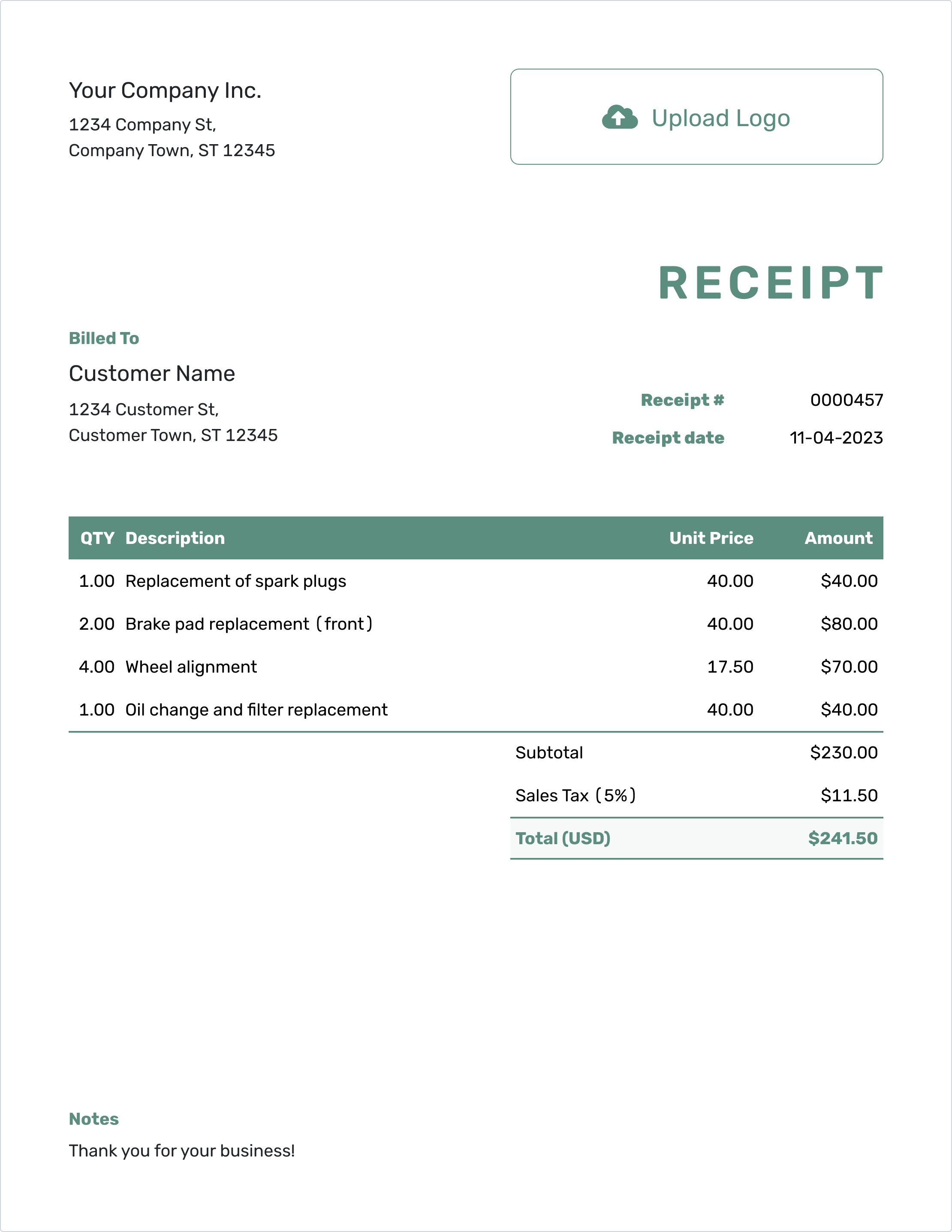 docelf.com receipt template