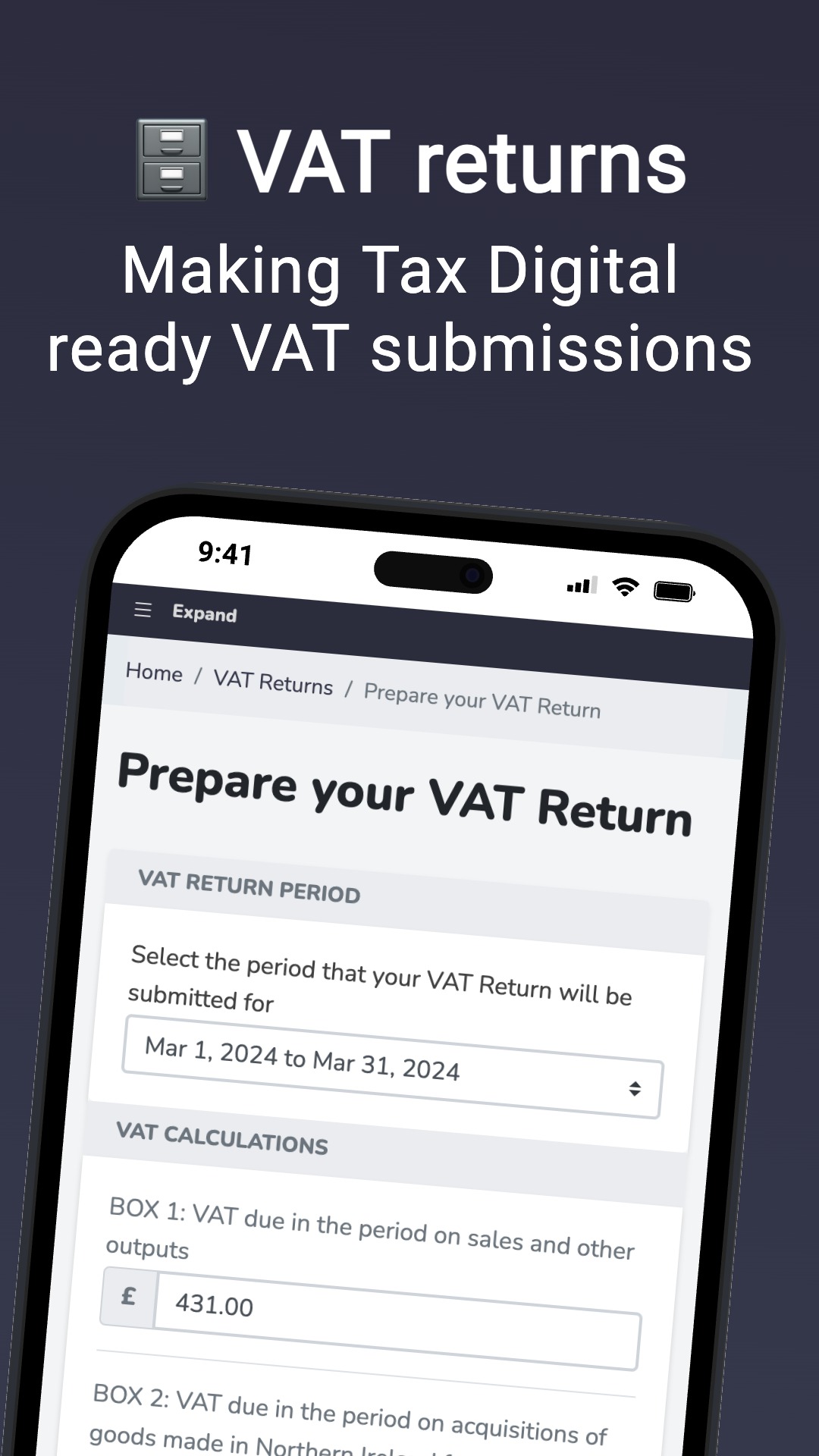 MTDsorted VAT returns
