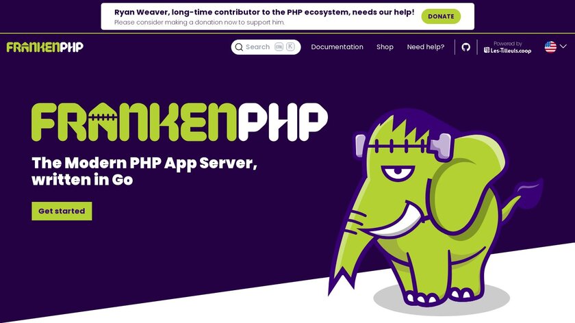 FrankenPHP Landing Page