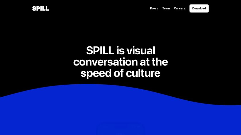 Spill Landing Page