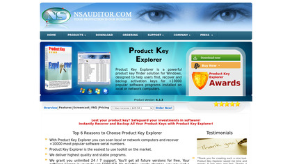 Product Key Explorer image