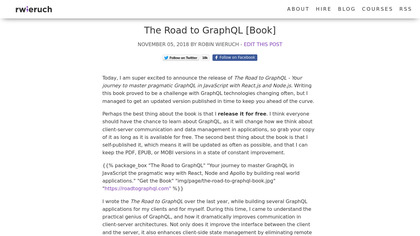 The Road to GraphQL screenshot
