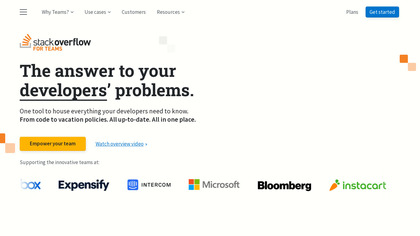 Stack Overflow for Teams image