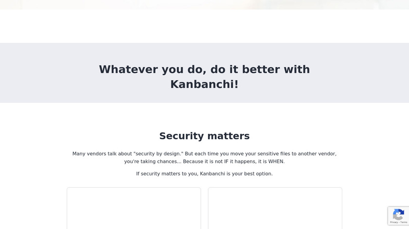 Kanbanchi Landing Page