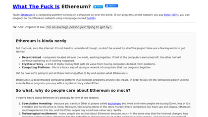 WTF is Ethereum? image