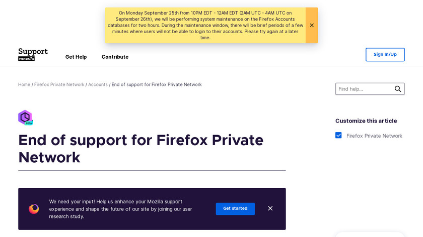 Firefox Advance Landing Page