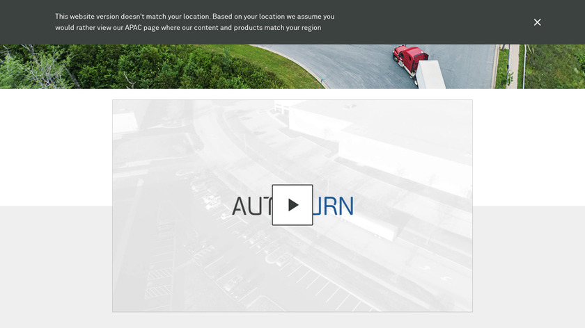 AutoTURN Landing Page