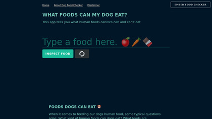Foods Dogs Can Eat screenshot