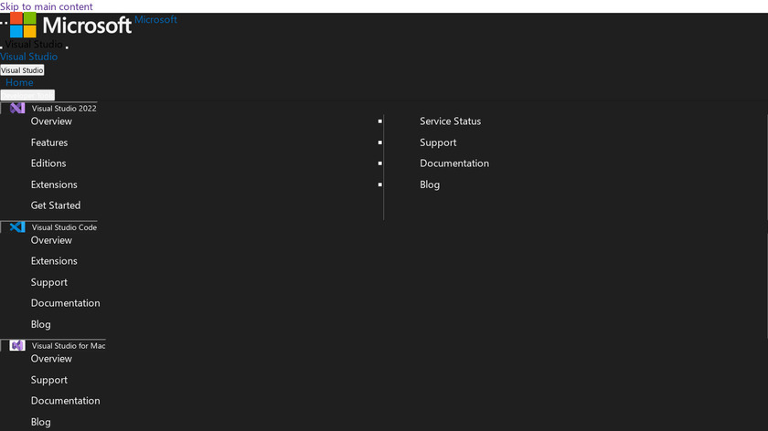 Visual Studio Live Share Landing Page