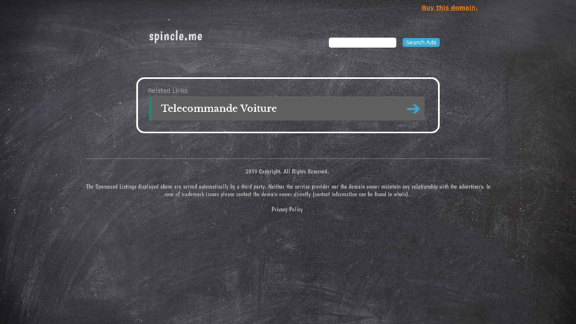 Spincle for iOS Landing Page
