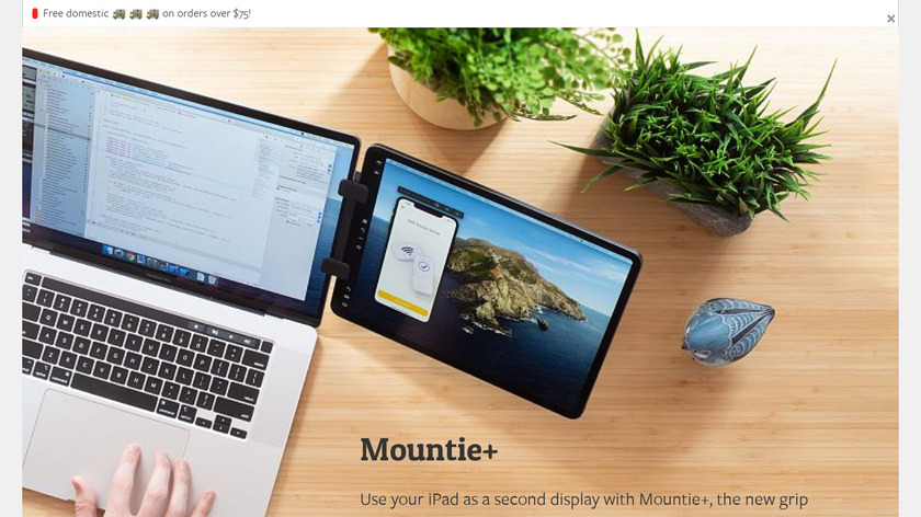 Mountie+ Landing Page