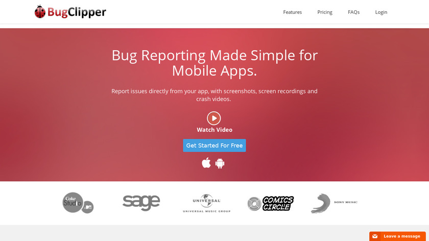 BugClipper Landing Page