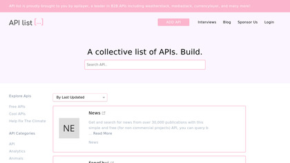 API List image