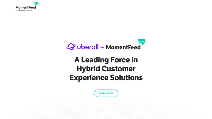 MomentFeed Landing Page