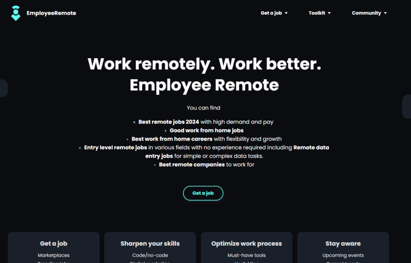 Employee Remote EmployeeRemote: Blazing Trails in Remote Work.