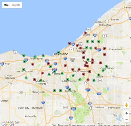 Creative Minds WordPress Multi Location Map image