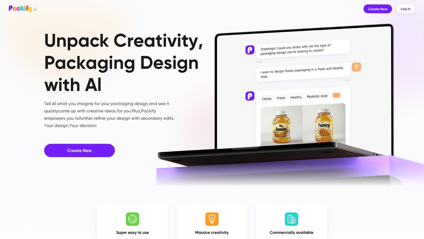 Packify.ai Landing Page