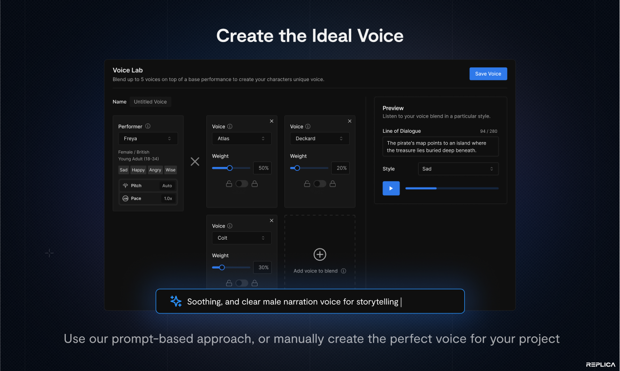 Replica Studios Create The Ideal Voice