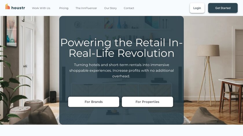 Houstr Landing Page