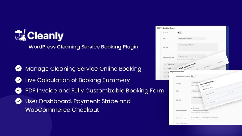 Cleanly Landing Page