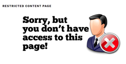 CreativeMinds WordPress Restricted Site Access image